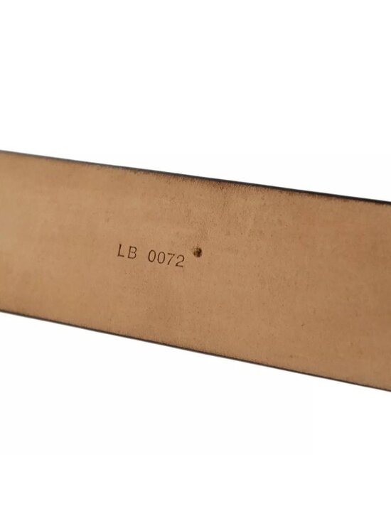 Louis Vuitton Belt Monogram Santure Carre Brown Gold Hardware M6800 33 Bs137 main image 9